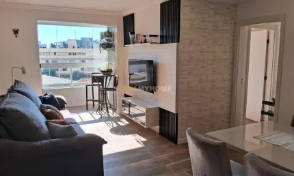 Apartamento semimobiliado no Portão com 104m², 3 quartos, 2 vagas - Curitiba, PR