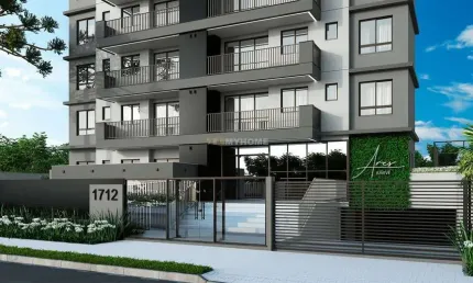 Apartamento novo com 3 quartos no centro de curitiba - 46204