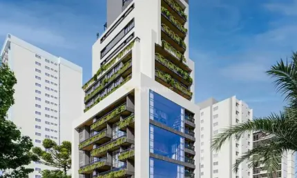 Apartamento com 2 suítes e 2 vagas no Batel - 47866