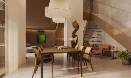 Garden duplex com 194m2 cobertos, 3 suítes, 3 vagas - lançamento - 13675