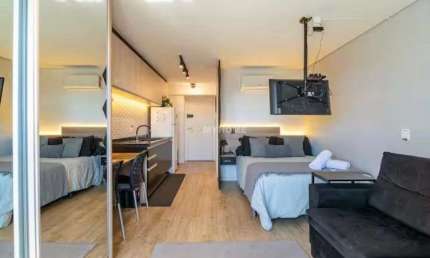 Studio mobiliado no Centro, Próximo a UTFPR, Shopping Estação e Mueller!