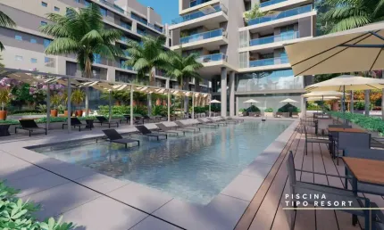 Apartamento à venda de 01 quarto no Ecoville frente ao Parque Barigui! - 23461