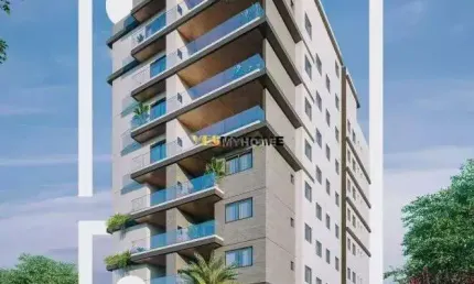 Apartamento com 2 quartos à venda, 77 m² por R$ 766.200 - Água Verde - Curitiba/