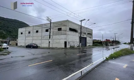 Galpão/pavilhão salão comercial para aluguel em solemar praia grande-sp
