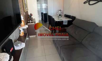 Apartamento com 2 quartos para alugar em Guilhermina, Praia Grande 