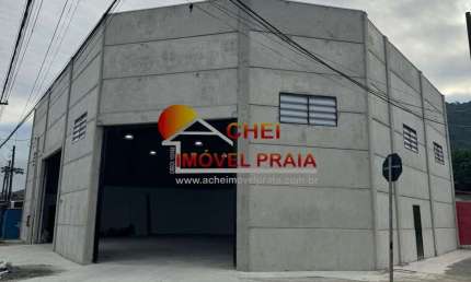 Barracão / Galpão / Depósito para alugar no Solemar, Praia Grande 