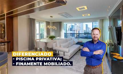 Apartamento diferenciado na quadra do mar à venda em Balneário Camboriú - Dalcelis