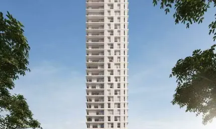 Apartamento na planta na zona central de Balneário Camboriú com uma unidade por andar