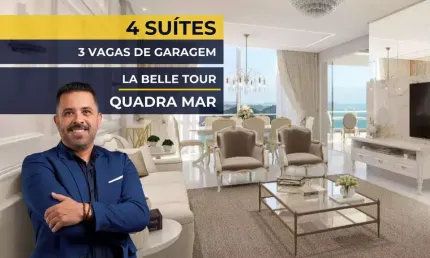 Apartamento na planta à venda em Balneário Camboriú com 4 suítes