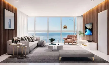Apartamento à venda em fase de construção com suítes em Balneário Camboriú.