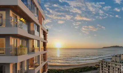 Apartamento à venda no Ed. Brava Fascine na Praia Brava.