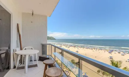 Apartamento frente mar à venda no ed. londrina no centro de balneário camboriú
