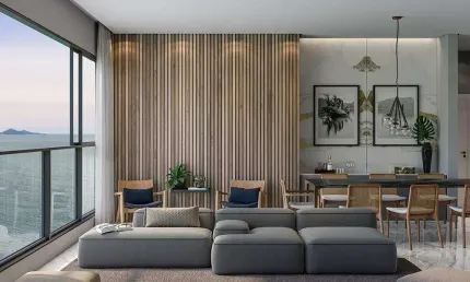 Apartamento 135 jardins, em balneário camboriú, com suíte master
