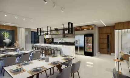 Apartamento com 2 dormitórios no River Sky Garden - Fazenda, Itajaí / SC