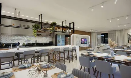 Apartamento com 2 dormitórios no river sky garden - fazenda, itajaí / sc