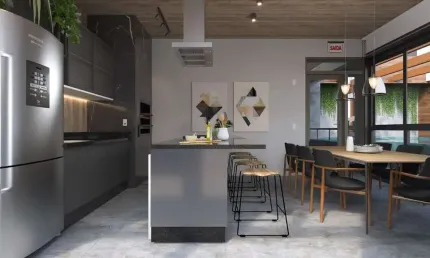 Apartamento com 2 dormitórios no L’Aquamarine Residence no bairro Fazenda, Itajaí - SC