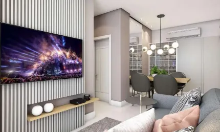 Apartamento com 2 dormitórios no L’Aquamarine Residence no bairro Fazenda, Itajaí - SC