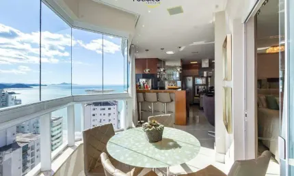 Apartamento quadra mar em balneário camboriú com 3 suítes