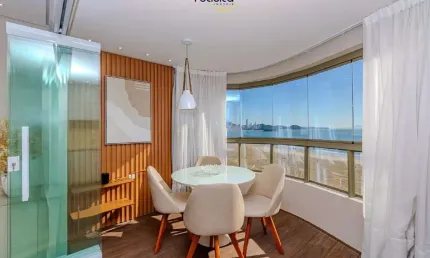 Apartamento frente mar no Edifício Vale Dourado em Balneário Camboriú.