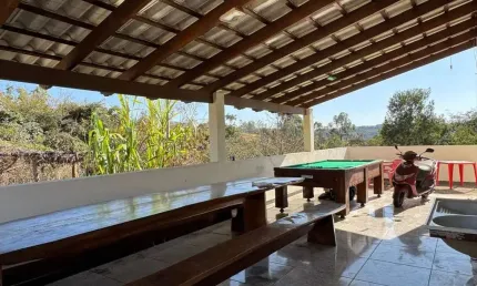 Sítio de 5000m² á venda com campo de futebol em igarapé-mg!