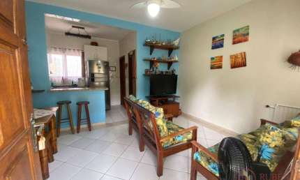 Village com 2 dormitórios para alugar, 55 m² por R$ 3.200,00/mês - Vila Tamoios - Bertioga/SP