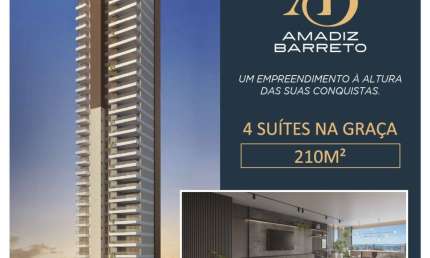 Apartamento com 4 quartos à venda na Rua Rio de São Pedro, Graça, Salvador