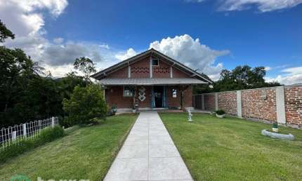 Casa com 2 quartos à venda no Divinéia, Rio dos Cedros , 110 m2 por R$ 430.000