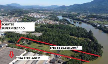 Terreno à venda no Tapajós, Indaial , 200 m2 por R$ 2.867.560