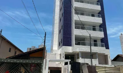 Apartamento com 2 dormitórios à venda, 77 m² por R$ 430.000,00 - Vila Guilhermina - Praia Grande/SP