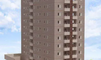 Apartamento com 2 dormitórios à venda, 52 m² por R$ 352.280,00 - Vila Caiçara - Praia Grande/SP