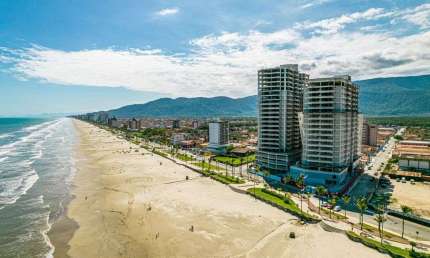 Apartamento com 2 dormitórios à venda, 82 m² por R$ 575.000,00 - Vila Caiçara - Praia Grande/SP