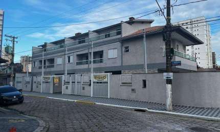 Sobrado com 2 dormitórios à venda, 117 m² por R$ 580.000,00 - Aviação - Praia Grande/SP