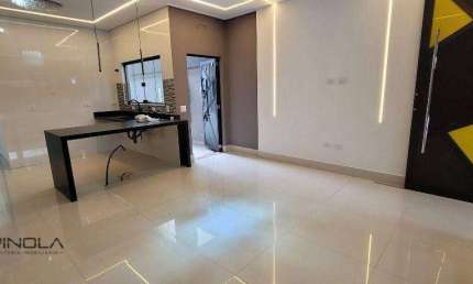 Casa com 3 dormitórios à venda, 115 m² por R$ 830.000,00 - Vila Caiçara - Praia Grande/SP
