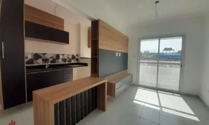 Apartamento com 2 dormitórios à venda, 57 m² por r$ 410.116,00 - mirim - praia grande/sp