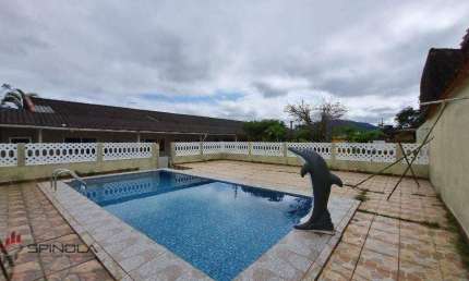 Casa com 3 dormitórios à venda, 161 m² por R$ 410.000,00 - Balneário Itaguaí - Mongaguá/SP