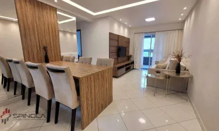 Apartamento com 2 dormitórios à venda, 83 m² por r$ 595.000,00 - ocian - praia grande/sp