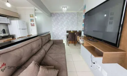 Apartamento com 2 dormitórios à venda, 70 m² por R$ 480.000,00 - Jardim Imperador - Praia Grande/SP