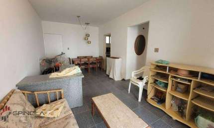 Apartamento com 1 dormitório à venda, 50 m² por R$ 380.000,00 - Real - Praia Grande/SP