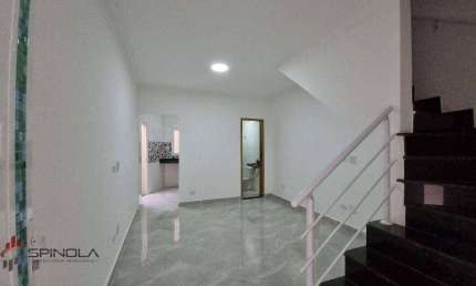 Sobrado com 2 dormitórios à venda, 63 m² por R$ 300.000,00 - Jardim Imperador - Praia Grande/SP