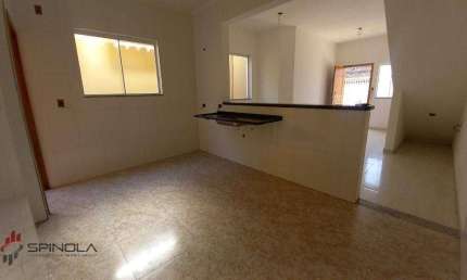 Casa com 2 dormitórios à venda, 75 m² por R$ 390.000,00 - Nova Mirim - Praia Grande/SP