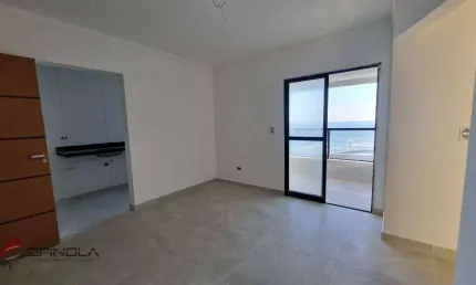 Apartamento com 2 dormitórios à venda, 42 m² por r$ 529.000,00 - maracanã - praia grande/sp