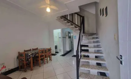 Sobrado com 2 dormitórios à venda, 76 m² por R$ 380.000,00 - Vila Caiçara - Praia Grande/SP
