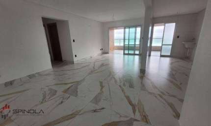 Apartamento com 3 dormitórios à venda, 126 m² por R$ 1.027.000,00 - Aviação - Praia Grande/SP