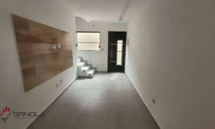 Sobrado com 2 dormitórios à venda, 57 m² por R$ 350.000,00 - Maracanã - Praia Grande/SP