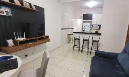 Casa com 2 dormitórios à venda, 90 m² por R$ 400.000,00 - Jardim Imperador - Praia Grande/SP