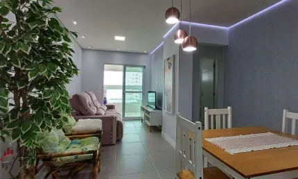 Apartamento com 2 dormitórios à venda, 72 m² por r$ 590.000,00 - balneário flórida - praia grande/sp