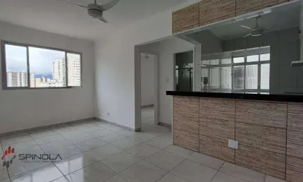Apartamento com 2 dormitórios à venda, 62 m² por R$ 295.000,00 - Vila Caiçara - Praia Grande/SP