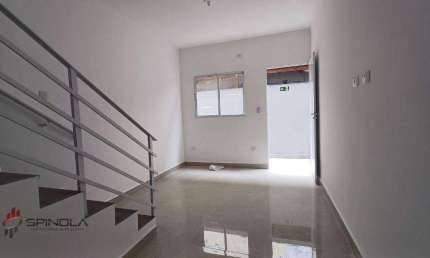 Sobrado com 2 dormitórios à venda, 62 m² por R$ 460.000,00 - tude basto - Praia Grande/SP