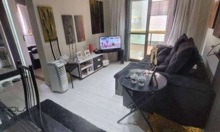 Apartamento com 1 dormitório à venda, 48 m² por R$ 295.000,00 - Vila Caiçara - Praia Grande/SP