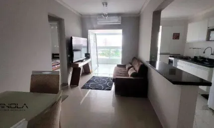 Apartamento com 2 dormitórios à venda, 74 m² por R$ 530.000,00 - Vila Caiçara - Praia Grande/SP